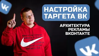Правильная настройка таргета ВКонтакте!  Архитектура рекламы ВК! Реклама ВКонтакте!