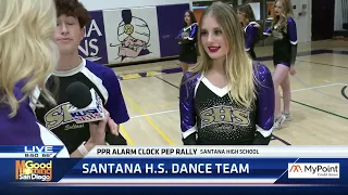 KUSI PPR ALARM CLOCK PEP RALLY 2022