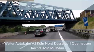 Autobahn A3 Ausbau 8 Streifig 2016