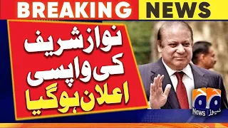 Nawaz Sharif expected to return to Pakistan by mid-September | Geo News