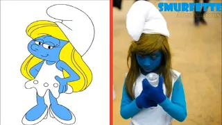 The Smurfs Real Life All Characters