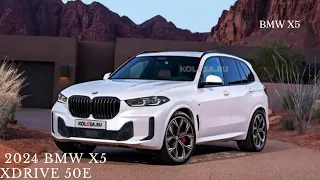 Unveiling the Luxurious and Powerful 2024 BMW X5 xDrive 50e"