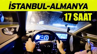 Arabayla Mola Vermeden 17 Saatte İstanbul'dan Almanya VLOG BÖLÜM 1