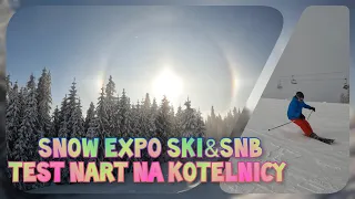 Testujemy narty na Snow Expo 2022 Kotelnica Białka Tatrzańska /Ski test at Snow Expo Kotelnica