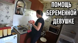 ПРИВЕЗЛИ ПРОДУКТЫ БЕЗДОМНОЙ ДЕВУШКЕ НАДЕЖДЕ l Бездомный Мансур. Помощь людям