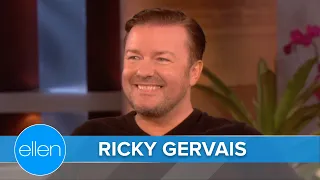 Ricky Gervais’ Hilarious First Visit to Ellen (Season 7)