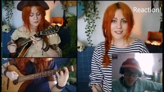 Reaktion auf eine russische Sängerin (Alina Gingertail)