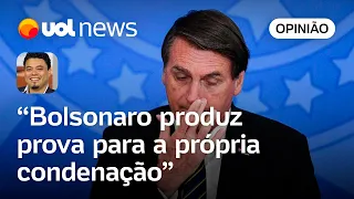 "Bolsonaro reforça discurso golpista e dá mais subsídio para a Justiça condená-lo", analisa Sakamoto