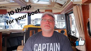 10 things to buy for your new boat/ Waiting on your Ranger Tug to be built watch this.