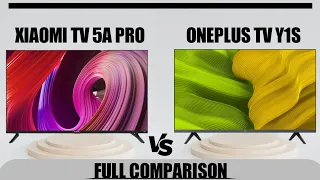 Xiaomi Smart TV 5A Pro vs Oneplus TV Y1S EdgE 32-Inch