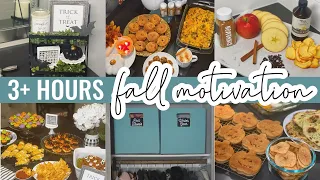 3 HOURS FALL CLEANING, ORGANIZING, DECORATING, & RECIPES // Ultimate Fall Cook & Clean Motivation