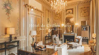 Luxury Hotel Room Tour | Stay in a beautiful suite room at Hôtel de Crillon in Paris | Vlog