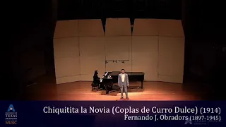 Chiquitita La Novia by Fernando Obradors