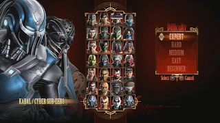 Mortal Kombat 9 - Expert Tag Ladder (Kabal & Cyber Sub-Zero/3 Rounds/No Losses)