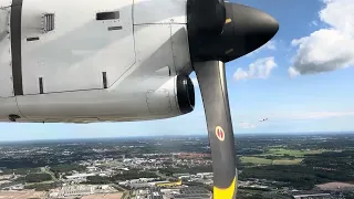 Finnair ATR 72 departure from Helsinki