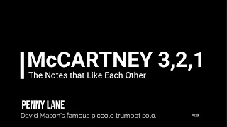 McCartney 3,2,1 - Penny Lane, "David Mason’s famous piccolo trumpet solo" #mccartney #paulmccartney