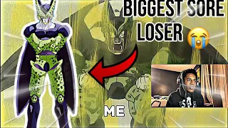 CELL UK DRILL/Z fighters DISS(REACTION)‼️‼️/Sore LOSER FASHOO😭