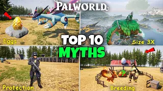 😱 Top 10 Epic Myths in Palworld | Mammorest Size 3X