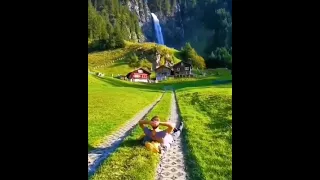 Switzerland , Lauterbrunnen ! вейцария. Лаутербруннен || #shorts #Switzerland