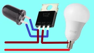 How to make automatic ON OFF street light  No LDR