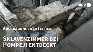 Sklavenzimmer bei Pompeji entdeckt | AFP