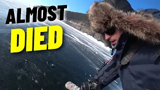 Do NOT Attempt This on The Ice of Lake Baikal (I Could Have Died) | Irkutsk