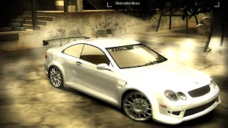 Need For Speed Most Wanted, разгоняем Mercedes-Benz CLK 500