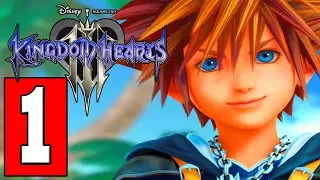 KINGDOM HEARTS 3 - ENGLISH - Walkthrough Part 1 (FULL GAME) Lets Play Playthrough PS4 Pro XBOX 1