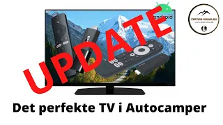 Det perfekte TV i Autocamper : UPDATE