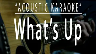 What's up - Acoustic karaoke (4 Non Blondes)