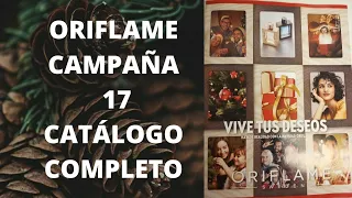 Oriflame campaña 17 catalogo completo 2021