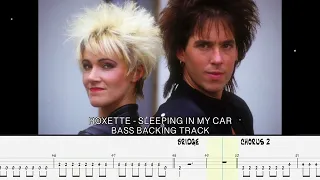 ROXETTE - Sleeping in my car [BASSLESS BACKING TRACK + TAB]
