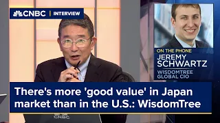 There's more 'good value' in Japan market than in the U.S., asset management firm