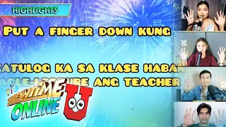 SOU Dare: Wize, Marielle, Lorraine, & Anthony play 'Put a finger down' | Showtime Online U