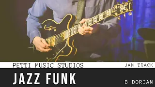 Dirty Jazz Funk Guitar Backing Track Jam in B Minor Dorian