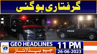 Geo News Headlines 11 PM - 𝐉𝐏𝐌𝐂 𝐈𝐧𝐜𝐢𝐝𝐞𝐧𝐭 | 26 June 2023