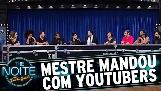 Mestre Mandou com Castanhari, Muca Muriçoca, Pyong Lee, Pathy dos Reis e Zoio | The Noite (08/03/17)