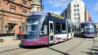 Blackpool Transport Flexity 2 North Extension Testing with nos 10 & 15 23/04/2024