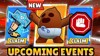 3 NEW EVENTS are FINALLY HERE😱😱GET THIS ITEMS !! `Brawl Stars English