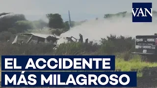 MILAGRO EN DURANGO: Se salvan todos los pasajeros de un ACCIDENTE DE AVIÓN