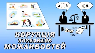 Як корупція позбавляє нас можливостей? Громадянська освіта