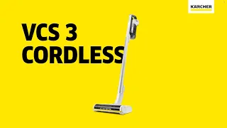 Karcher VCS 3 Cordless Handheld Vacuum Cleaner