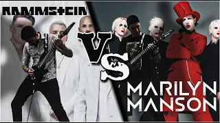 RIFF BATTLE - Rammstein VS Marilyn Manson | Top Riffs