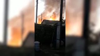 В поселке Волгограда после цыганской свадьбы сгорело три дома