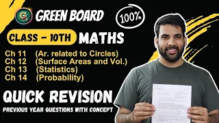 Class 10th Maths Questions With concept Day 3 || Quick revision CBSE Exam 2024