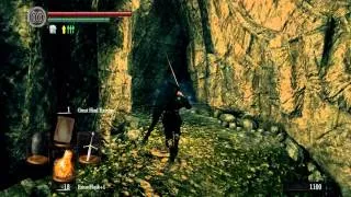 Dark Souls - Escape the Tomb of the Giants/Catacombs(bypass bridge)
