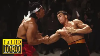 The Final Battle: Frank Dukes vs. Bolo Yen in the movie BLOODSPORT (1988)