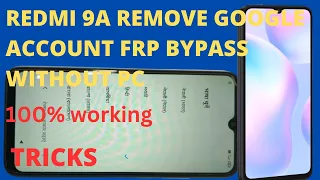 Redmi 9a Frp Bypass Without Pc | MIUI 12.5) Redmi 9a FRP/Google Account Bypass New Solution 2024