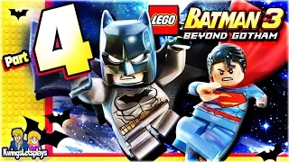 LEGO BATMAN 3 - Walkthrough Part 4 Space Suits You Sir!