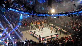 (WWE) Goldberg VS Brock Lesnar Survivor Series 2016 - Goldberg's Entrance from Balcony Level View -